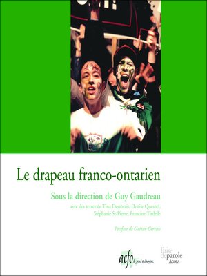 cover image of Drapeau Franco-Ontarien